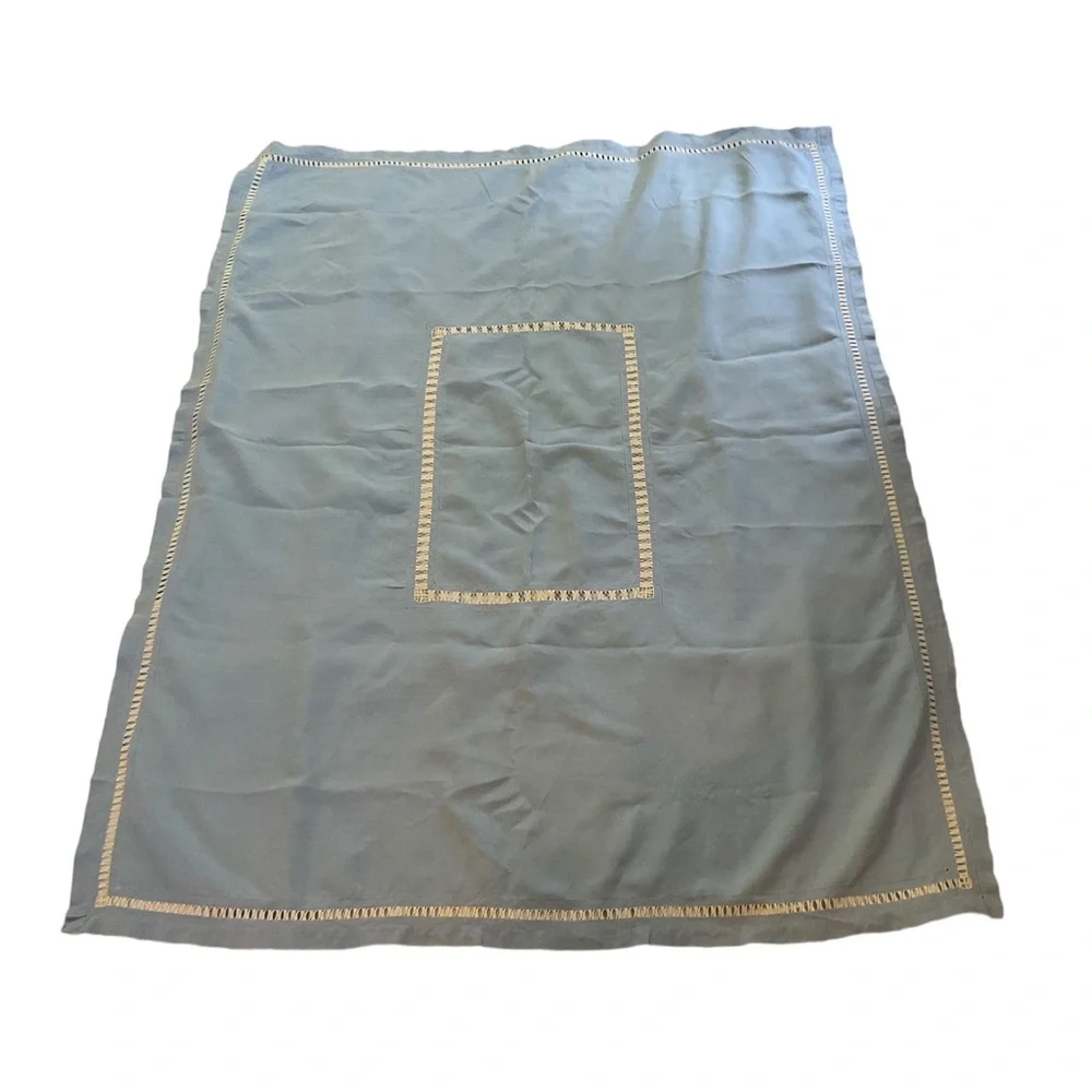 Vintage linen tablecloth 50x60